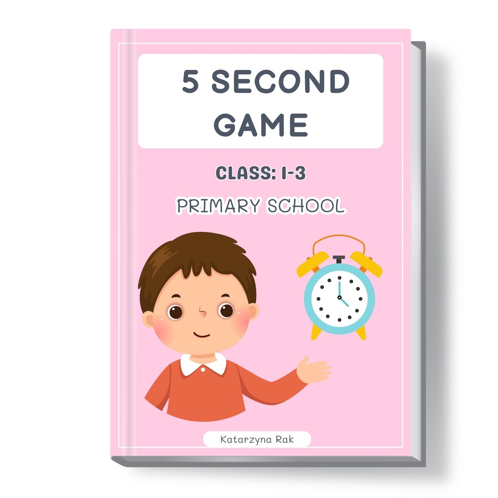 5 Second game Primary School Class 1 3 okladka