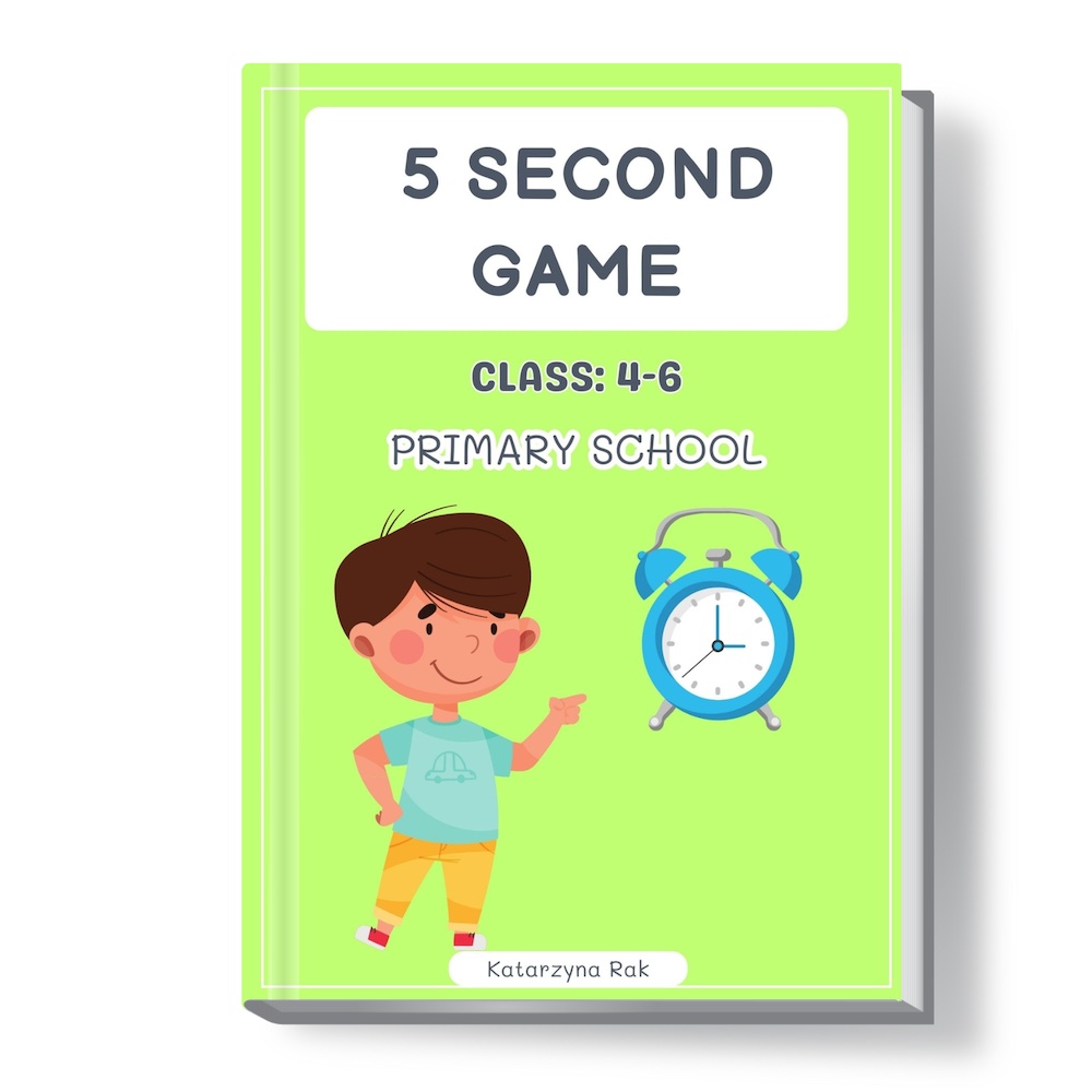 5 Second game Primary School Class 4 6 okladka