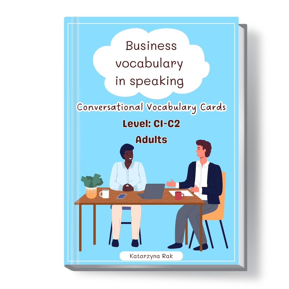 Business Vocabulary in Speaking Adults C1 C2 okladka
