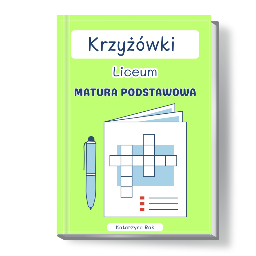 Krzyzowki Liceum Matura podstawowa okladka
