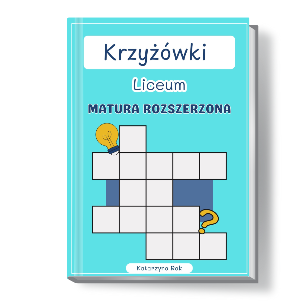 Krzyzowki Liceum Matura rozszerzona okladka