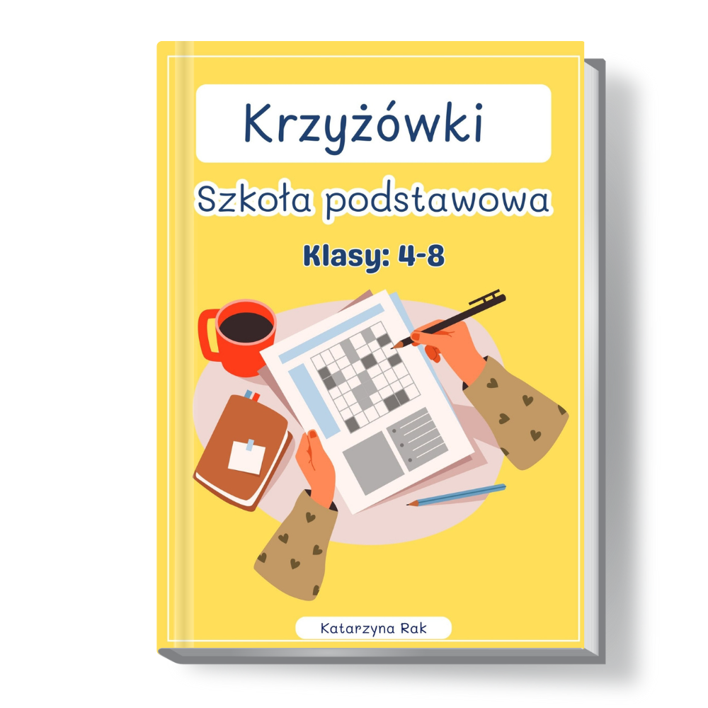 Krzyzowki Szkola podstawowa 4 8 okladka