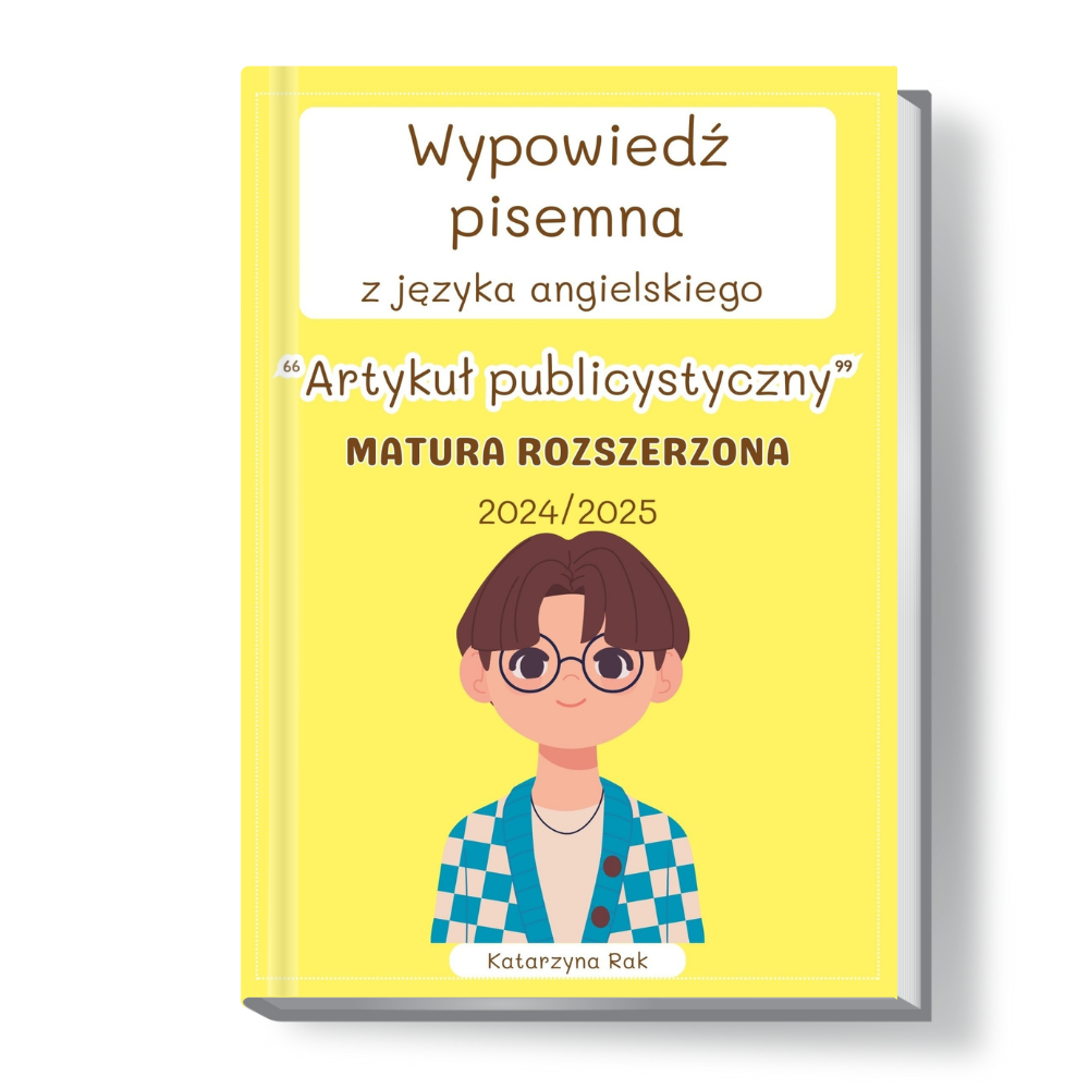 Matura rozszerzona Wypowiedz pisemna Artykul okladka