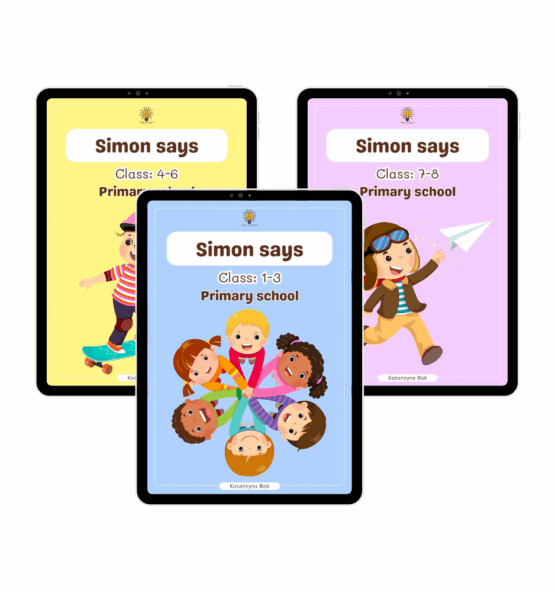 Simon says. Klasy 1 8. Szkola podstawowa 555x592
