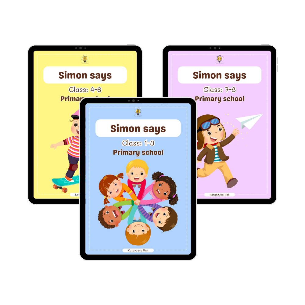 Simon says. Klasy 1 8. Szkola podstawowa